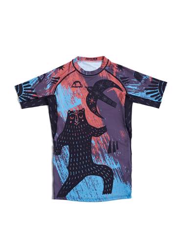 MANTO livings RASHGUARD -red